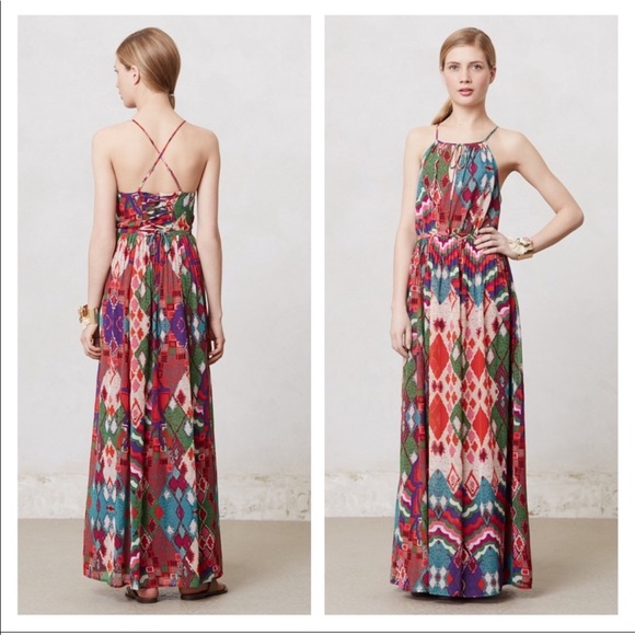 Anthropologie Dresses & Skirts - Anthropologie Maeve Tarzana Maxi Dresd